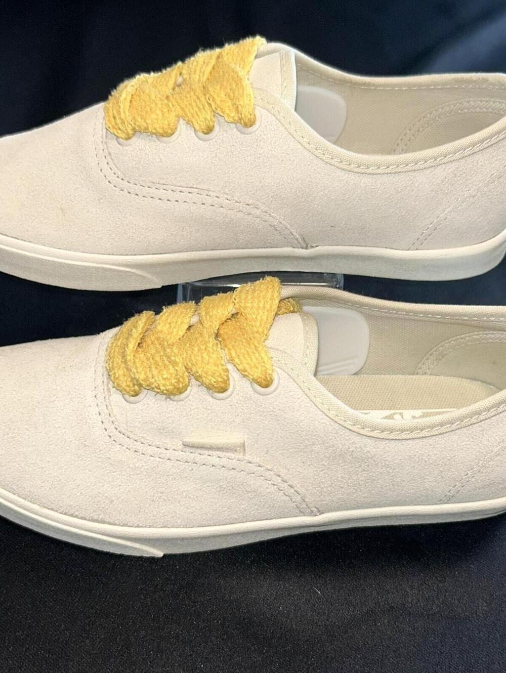 Vans Premium Authentic Lace Up Shoe  "Cream" Women's 5.5 | NEW